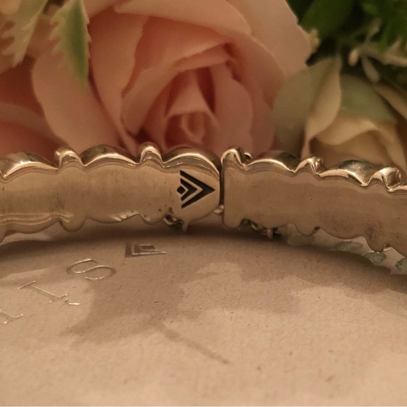 Rare Silpada Sterling Silver Freshwater Pearl Sunken Treasure Bracelet B2909 - Picture 4 of 16